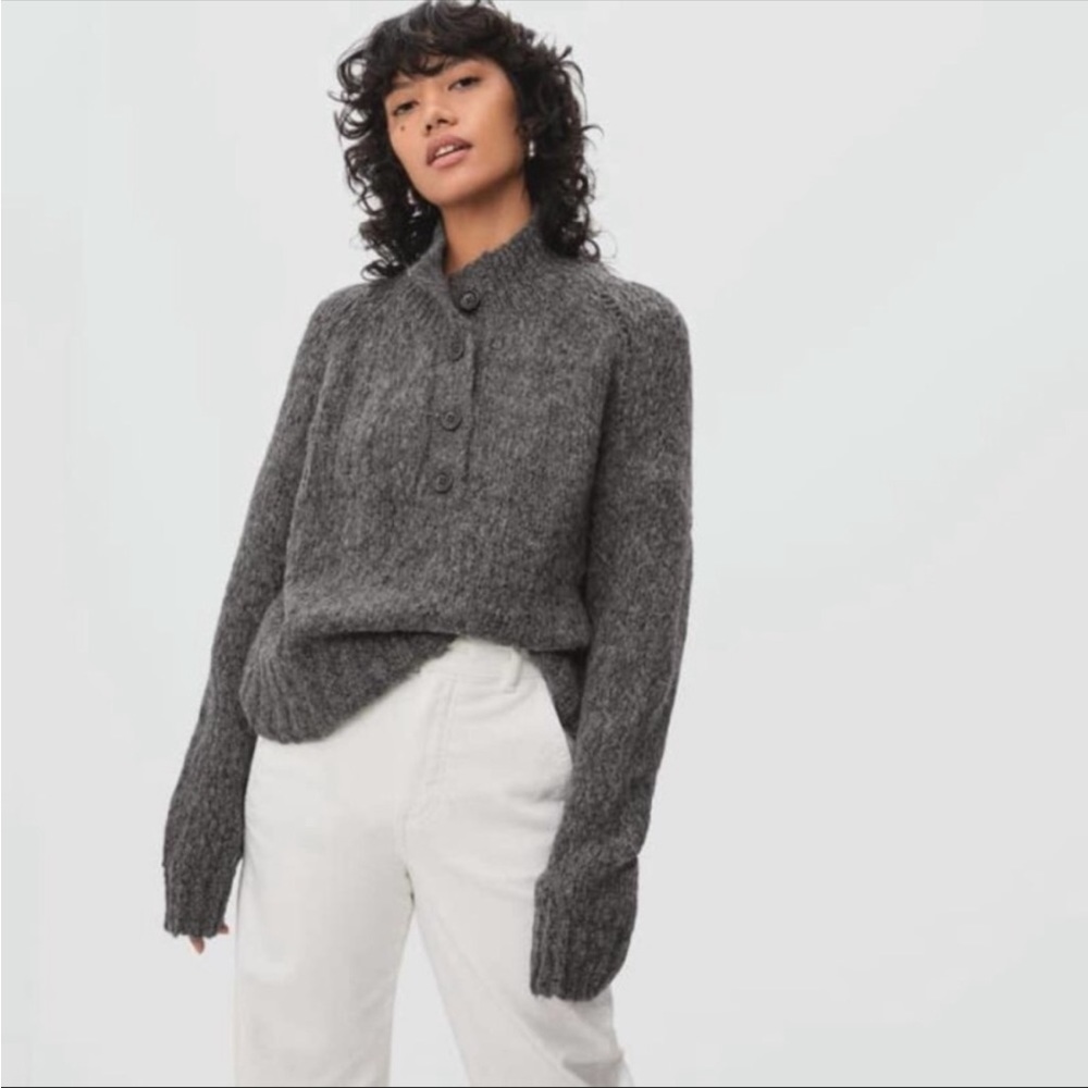 Everlane Lofty-Knit Henley S